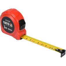 YATO Ruleta, lungime 3 m, latime 16 mm..